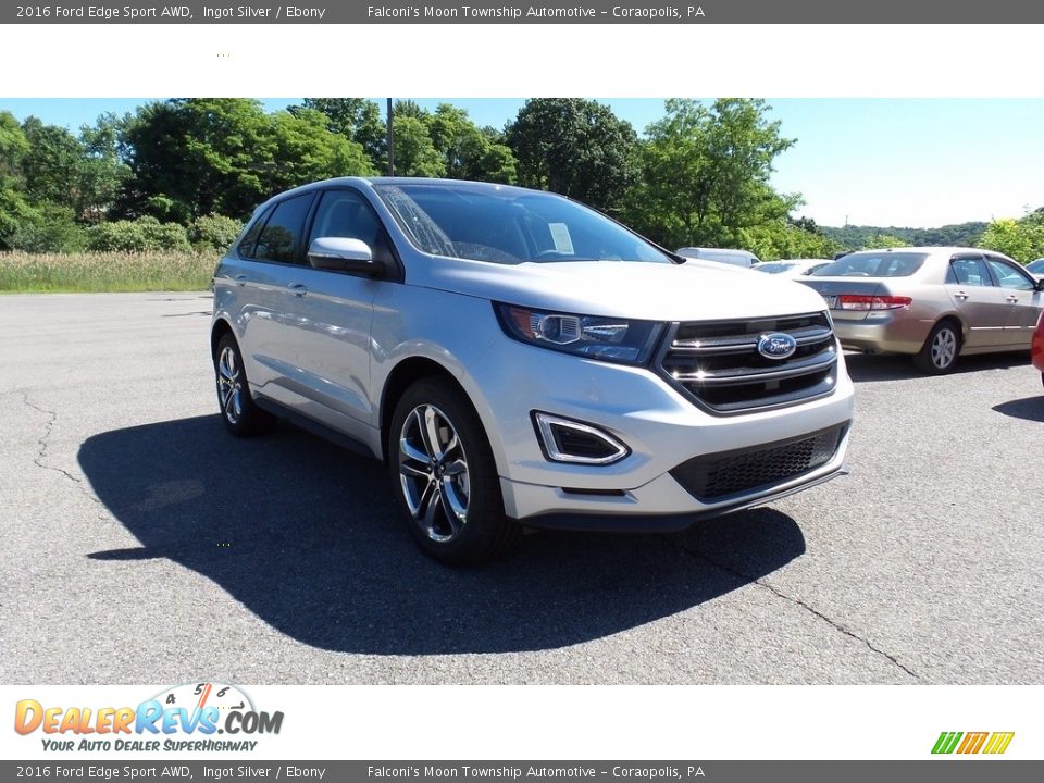 Front 3/4 View of 2016 Ford Edge Sport AWD Photo #4