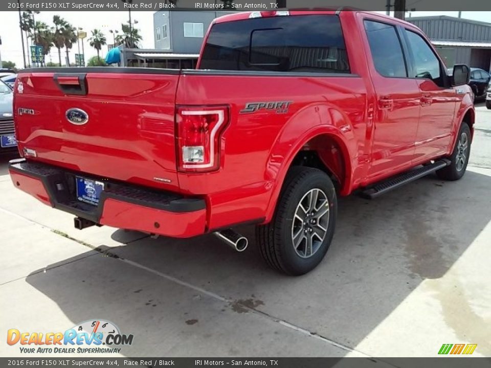 2016 Ford F150 XLT SuperCrew 4x4 Race Red / Black Photo #21