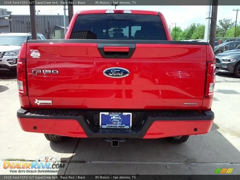 2016 Ford F150 XLT SuperCrew 4x4 Race Red / Black Photo #22