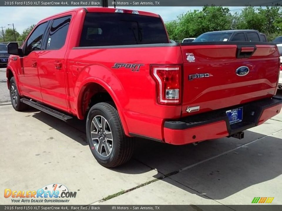 2016 Ford F150 XLT SuperCrew 4x4 Race Red / Black Photo #23