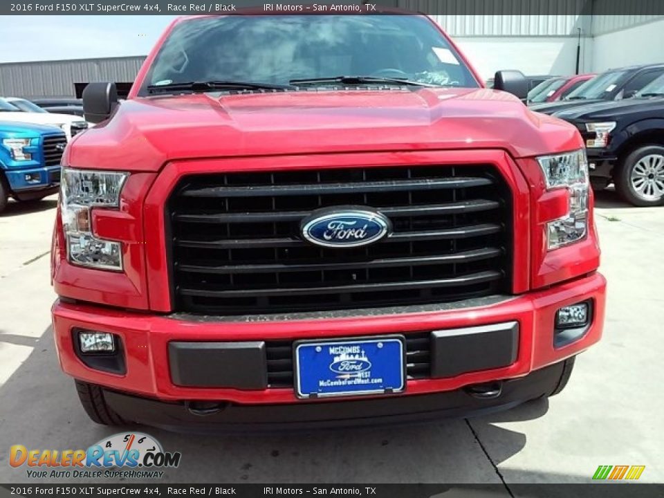 2016 Ford F150 XLT SuperCrew 4x4 Race Red / Black Photo #25