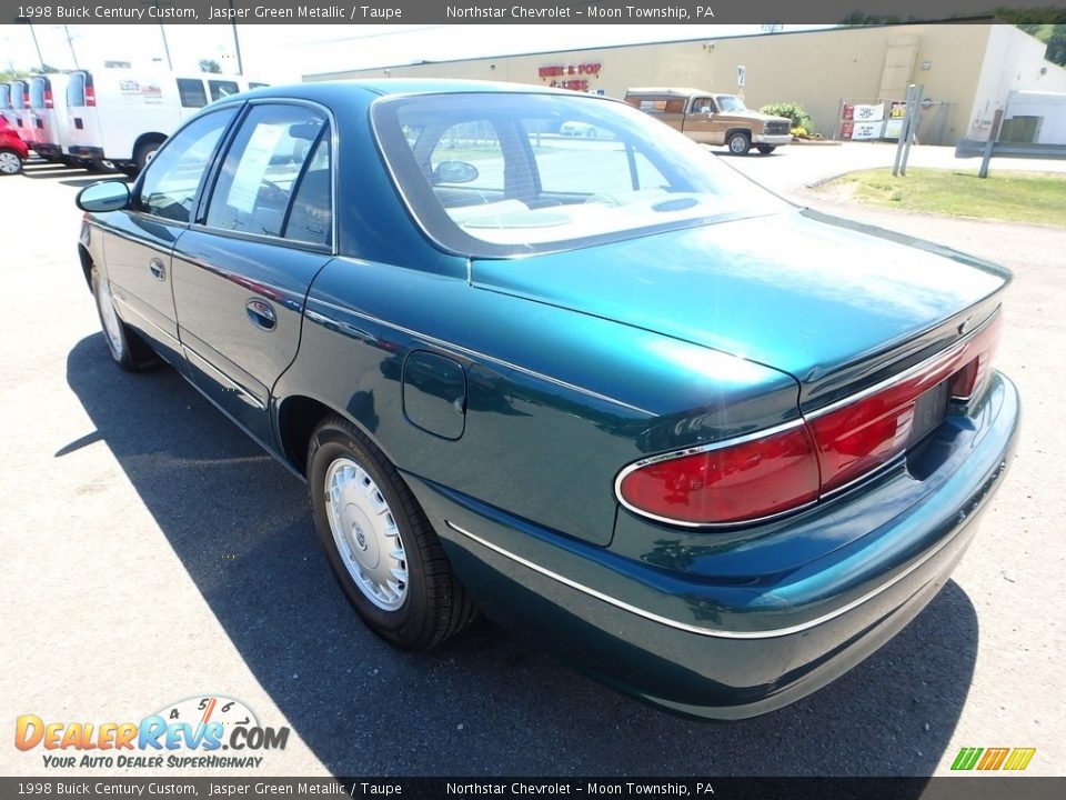1998 Buick Century Custom Jasper Green Metallic / Taupe Photo #2
