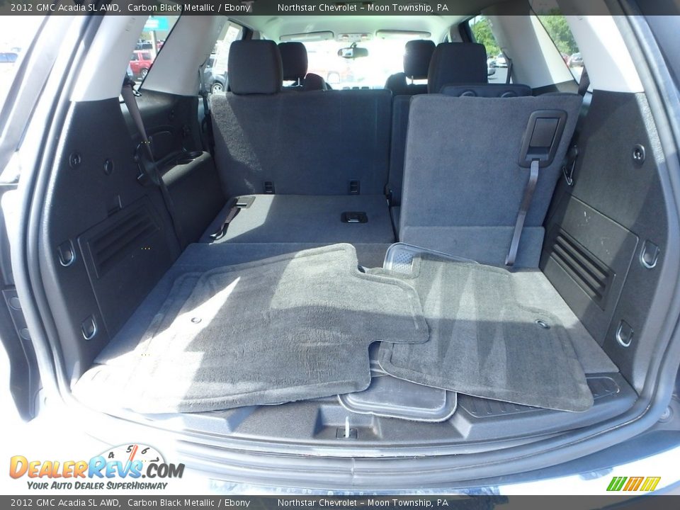 2012 GMC Acadia SL AWD Carbon Black Metallic / Ebony Photo #7