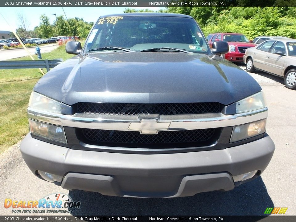2003 Chevrolet Avalanche 1500 4x4 Dark Gray Metallic / Dark Charcoal Photo #6