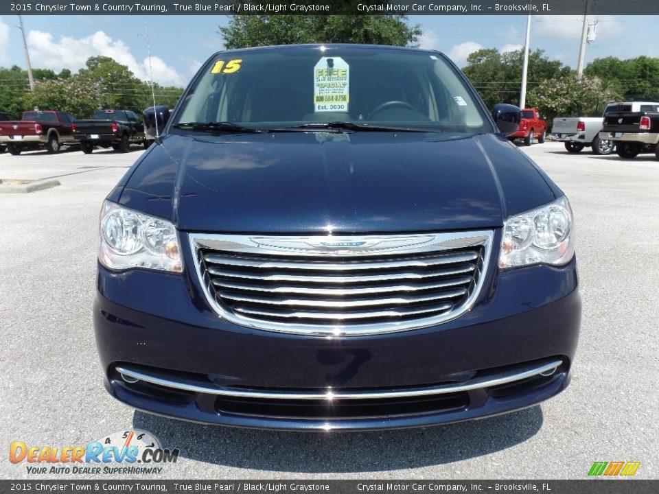 2015 Chrysler Town & Country Touring True Blue Pearl / Black/Light Graystone Photo #16