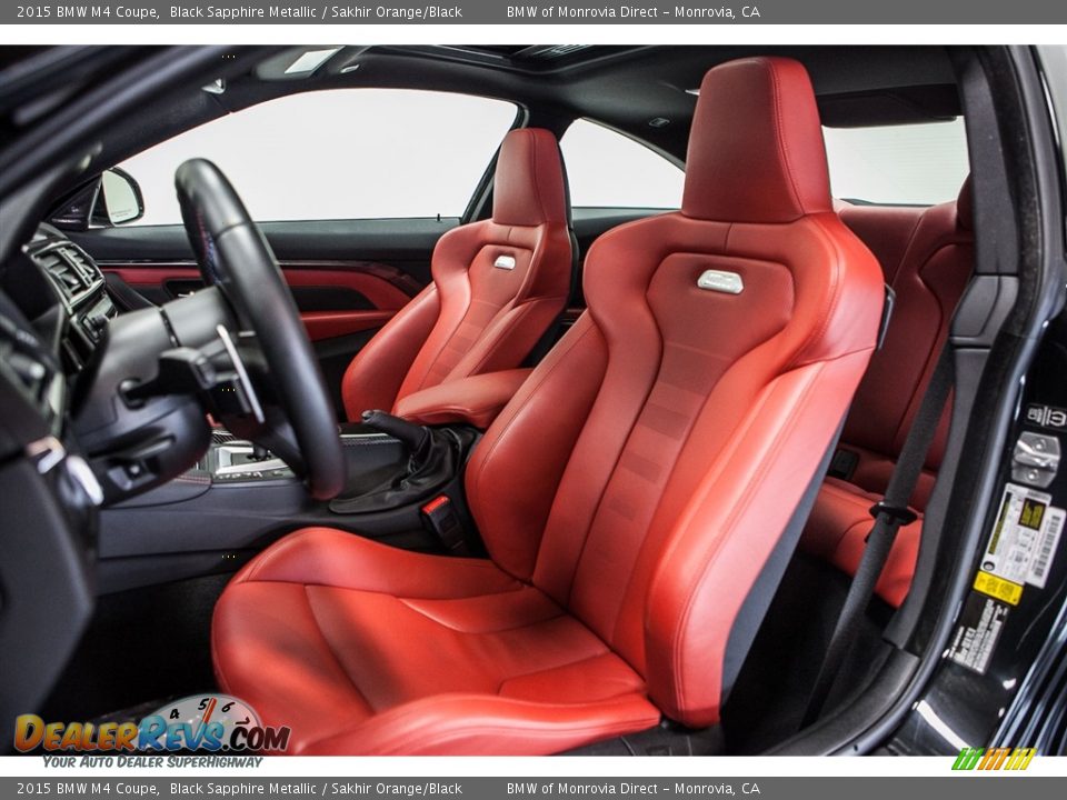 Sakhir Orange/Black Interior - 2015 BMW M4 Coupe Photo #6