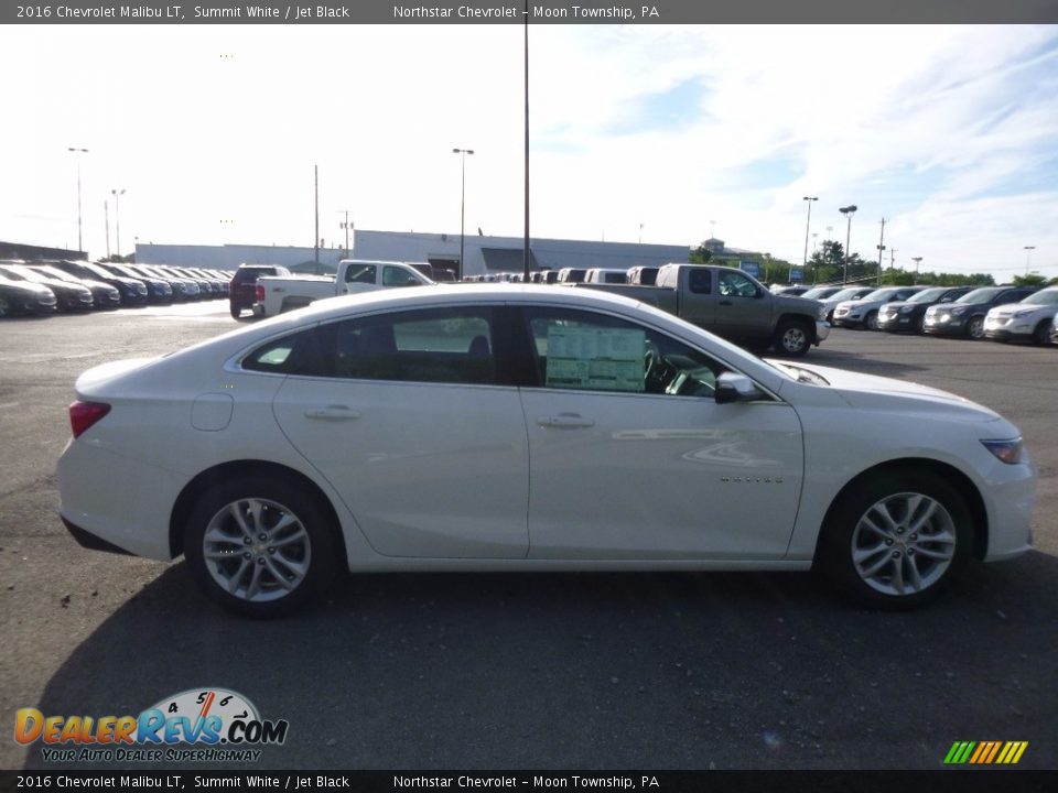 2016 Chevrolet Malibu LT Summit White / Jet Black Photo #4