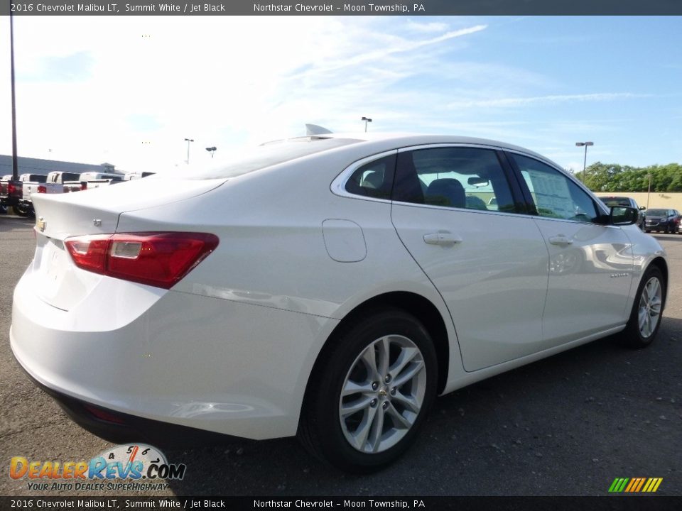 2016 Chevrolet Malibu LT Summit White / Jet Black Photo #5