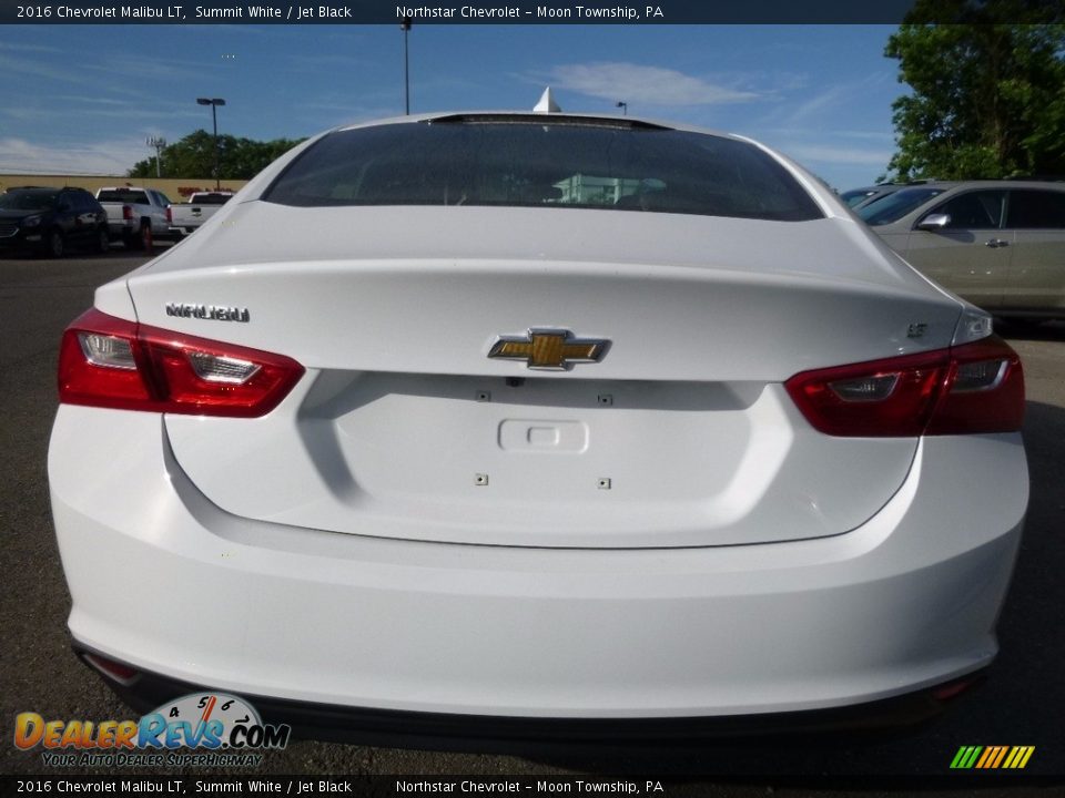2016 Chevrolet Malibu LT Summit White / Jet Black Photo #6