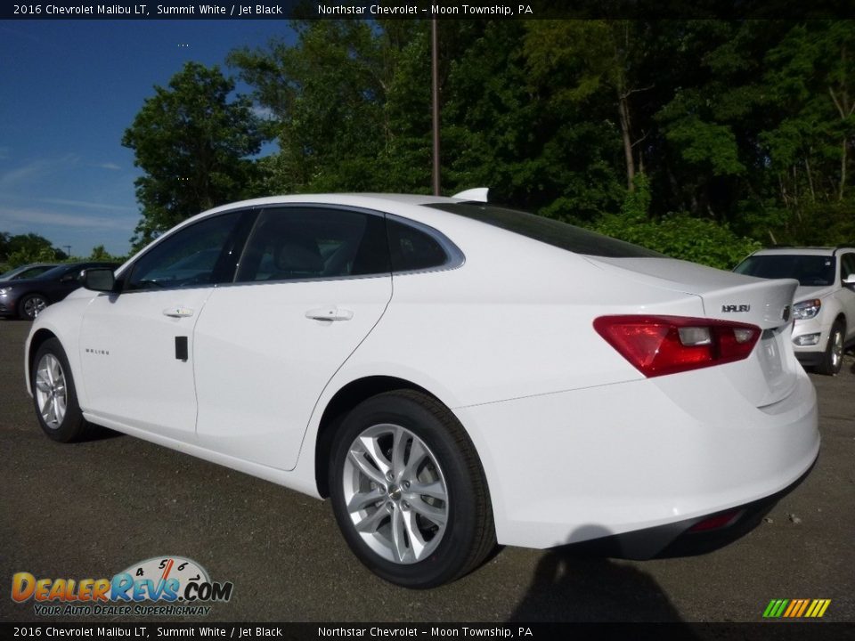 2016 Chevrolet Malibu LT Summit White / Jet Black Photo #7