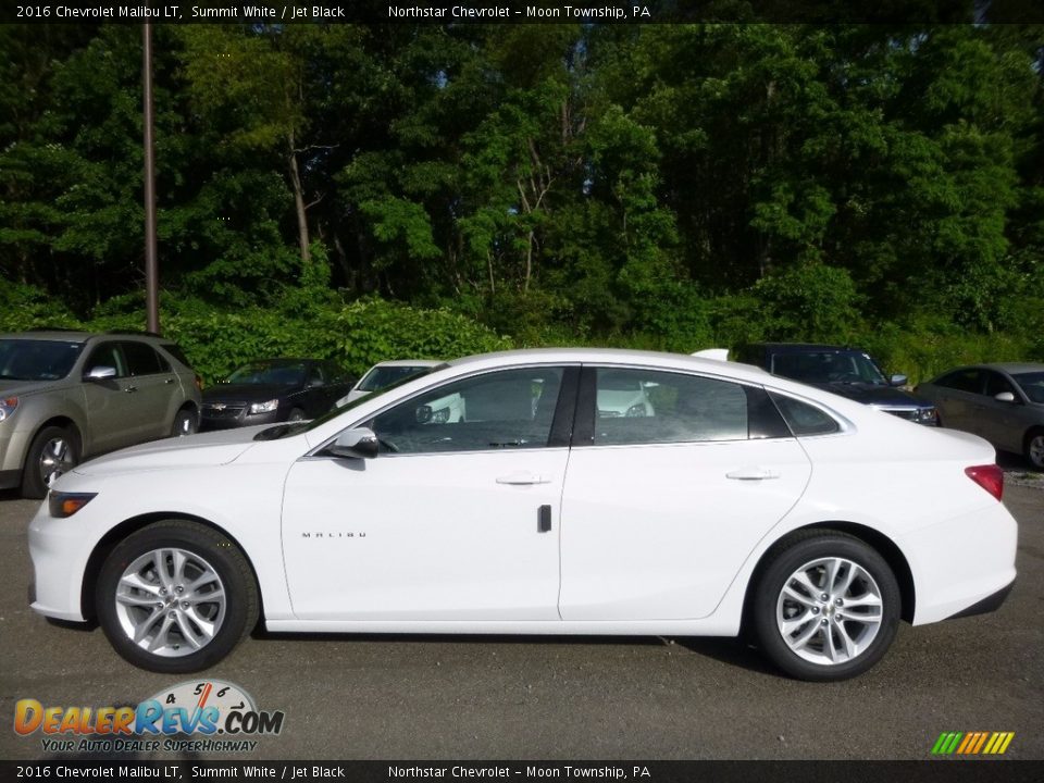 2016 Chevrolet Malibu LT Summit White / Jet Black Photo #8