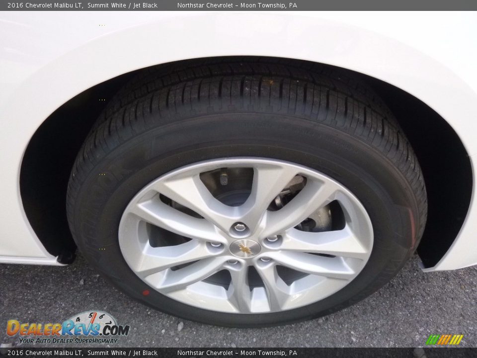 2016 Chevrolet Malibu LT Summit White / Jet Black Photo #9