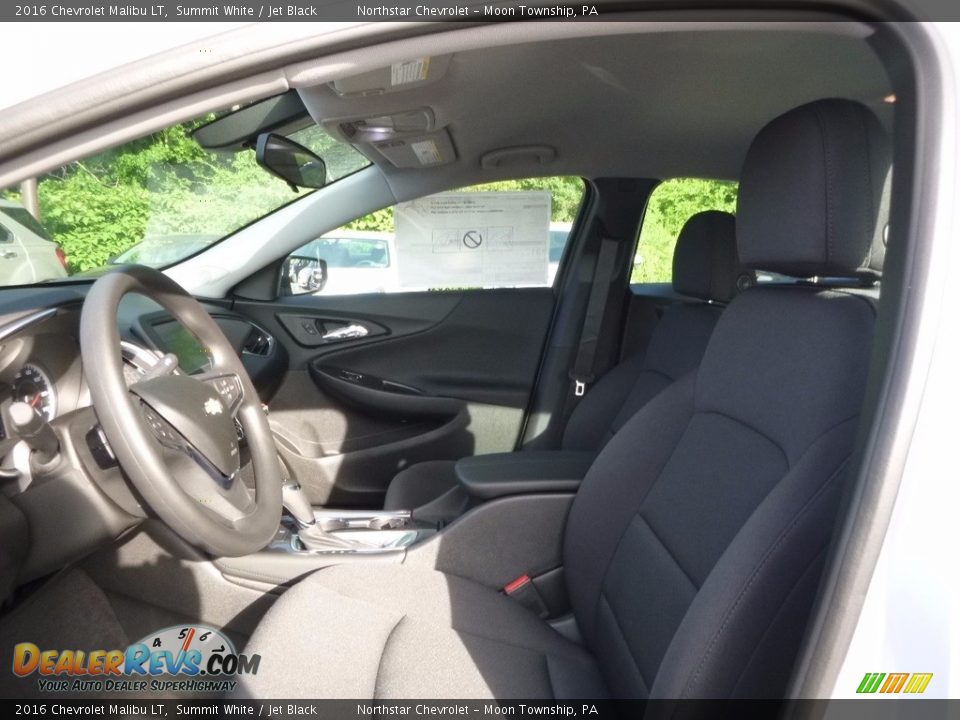2016 Chevrolet Malibu LT Summit White / Jet Black Photo #10
