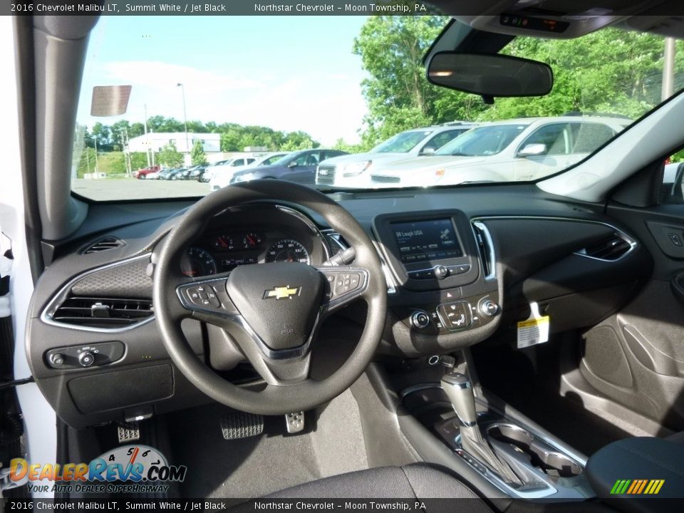 2016 Chevrolet Malibu LT Summit White / Jet Black Photo #12