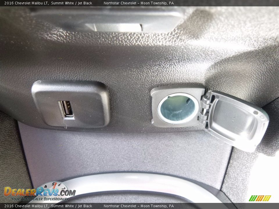 2016 Chevrolet Malibu LT Summit White / Jet Black Photo #19