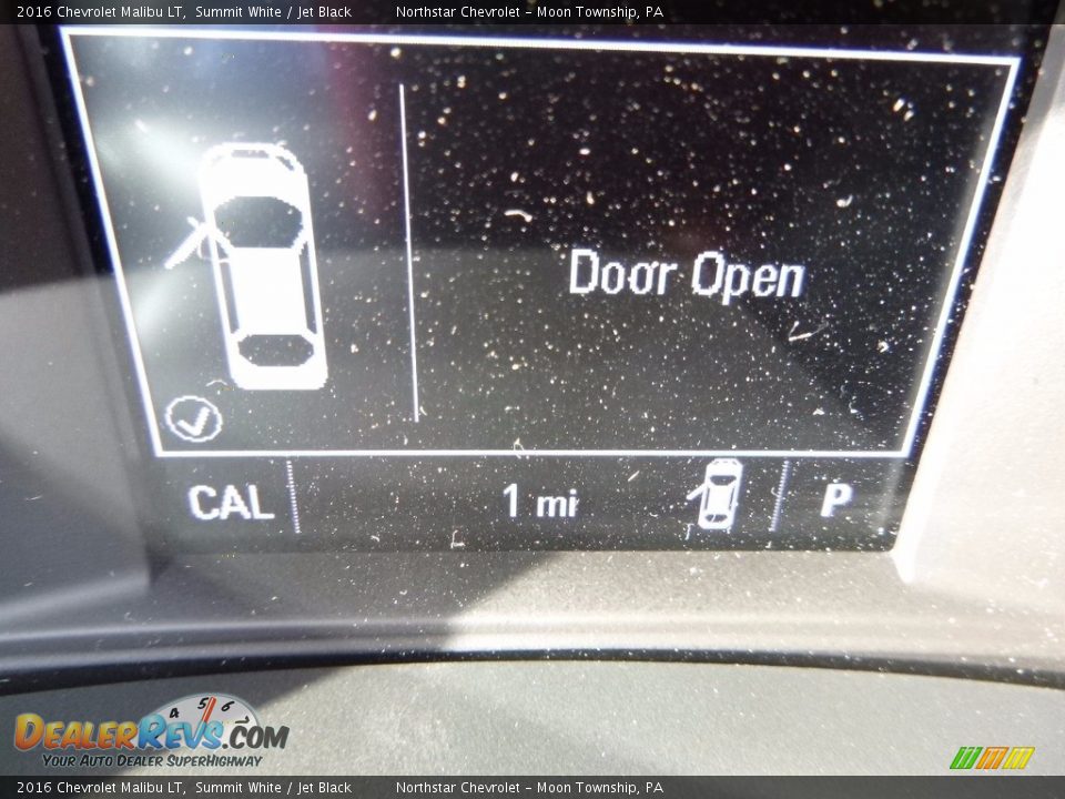 2016 Chevrolet Malibu LT Summit White / Jet Black Photo #20