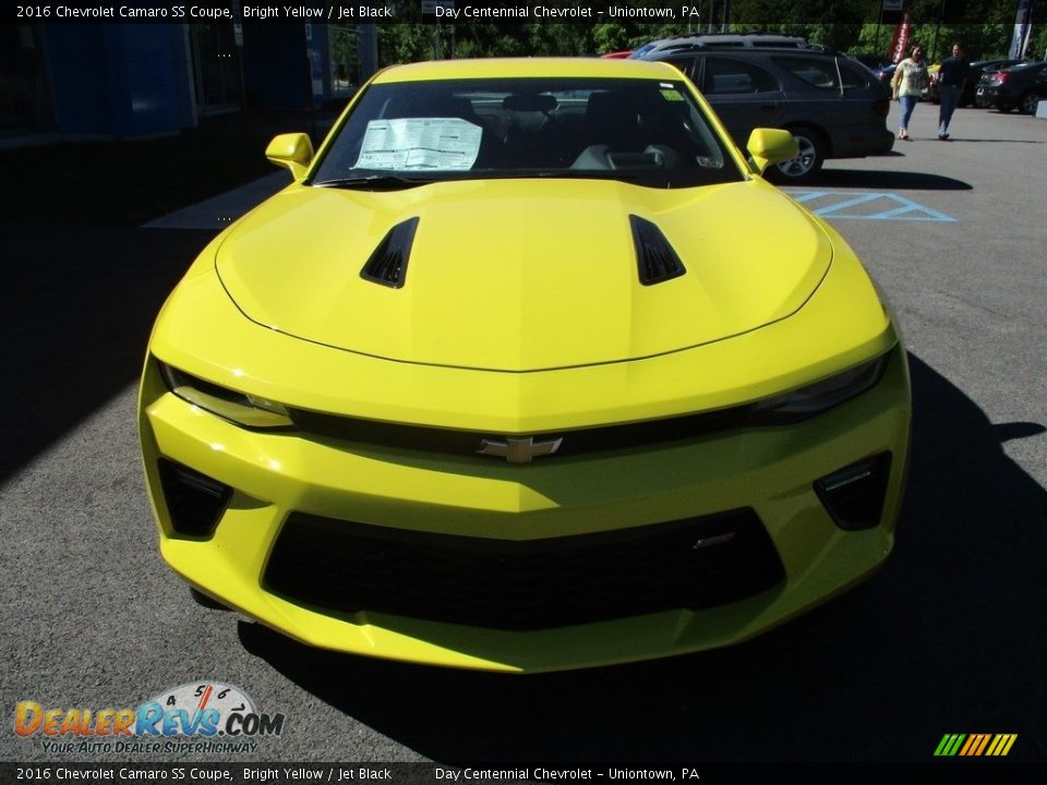 2016 Chevrolet Camaro SS Coupe Bright Yellow / Jet Black Photo #9