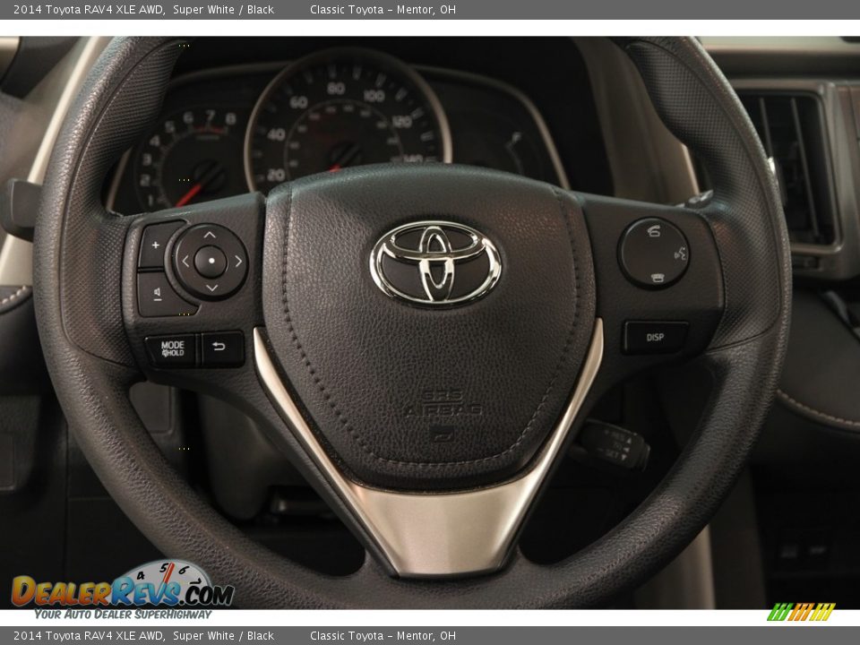 2014 Toyota RAV4 XLE AWD Super White / Black Photo #6