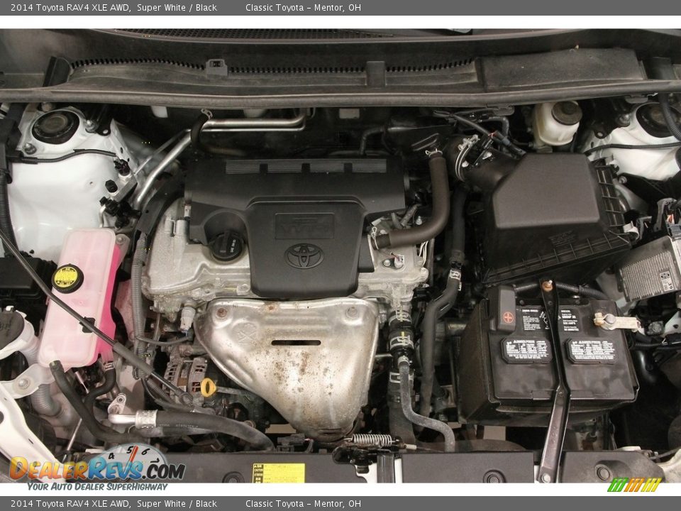 2014 Toyota RAV4 XLE AWD Super White / Black Photo #16