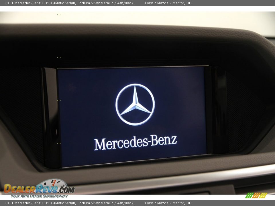 2011 Mercedes-Benz E 350 4Matic Sedan Iridium Silver Metallic / Ash/Black Photo #11