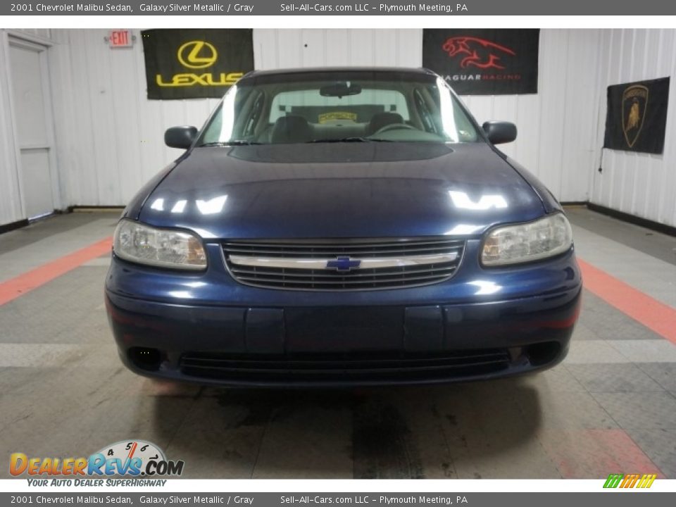 2001 Chevrolet Malibu Sedan Galaxy Silver Metallic / Gray Photo #4