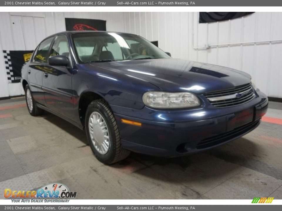 2001 Chevrolet Malibu Sedan Galaxy Silver Metallic / Gray Photo #5