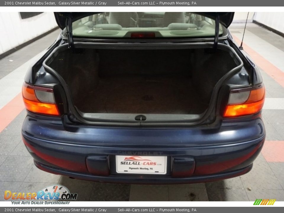2001 Chevrolet Malibu Sedan Galaxy Silver Metallic / Gray Photo #20