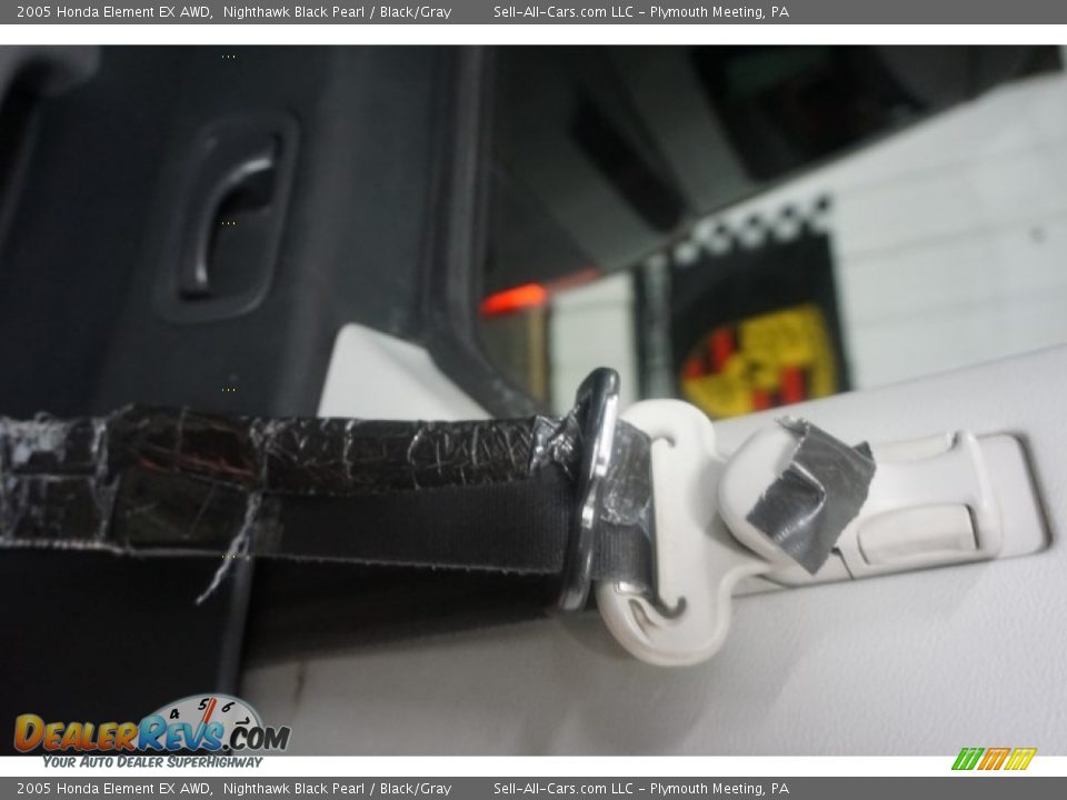 2005 Honda Element EX AWD Nighthawk Black Pearl / Black/Gray Photo #18