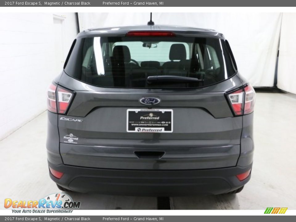 2017 Ford Escape S Magnetic / Charcoal Black Photo #6