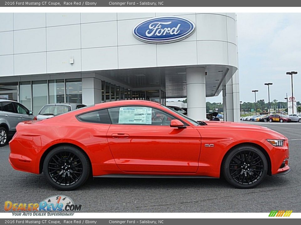 Race Red 2016 Ford Mustang GT Coupe Photo #2