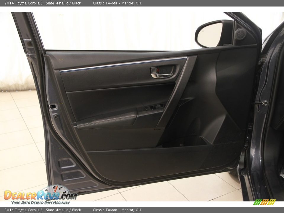 2014 Toyota Corolla S Slate Metallic / Black Photo #4