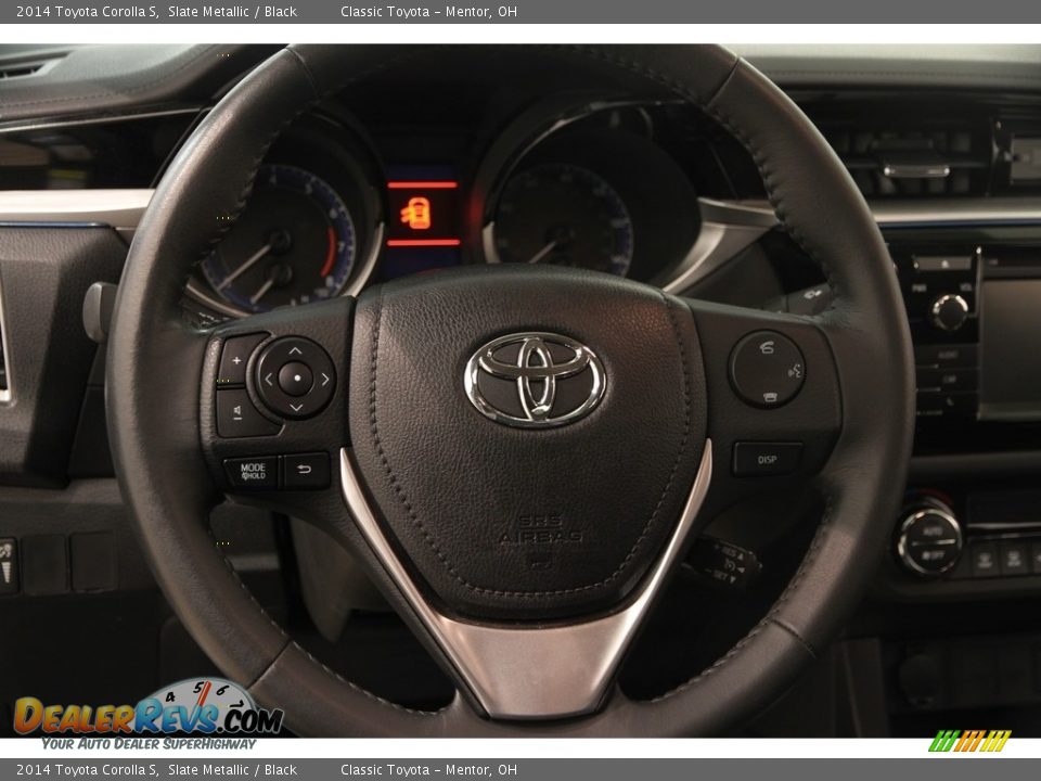 2014 Toyota Corolla S Slate Metallic / Black Photo #6