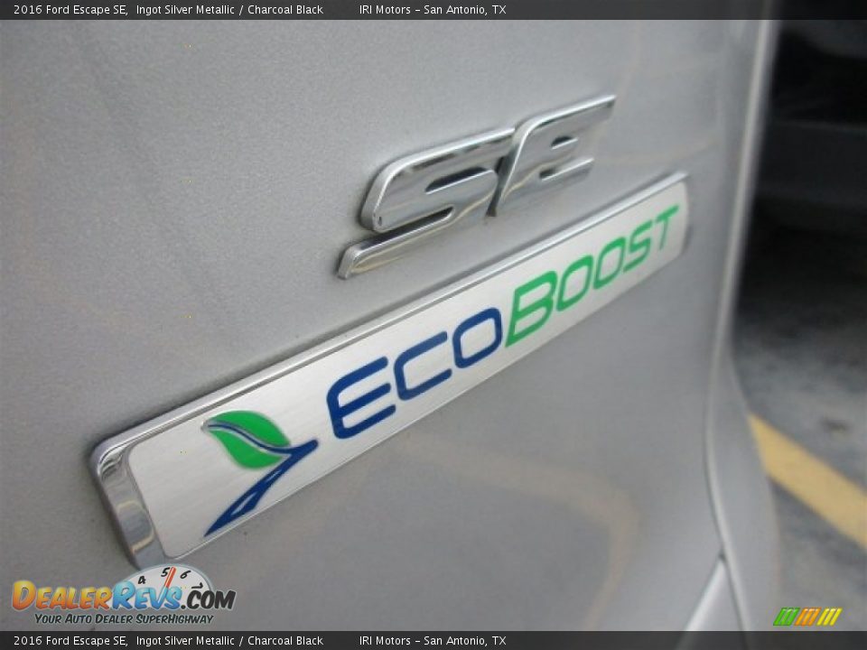 2016 Ford Escape SE Ingot Silver Metallic / Charcoal Black Photo #6