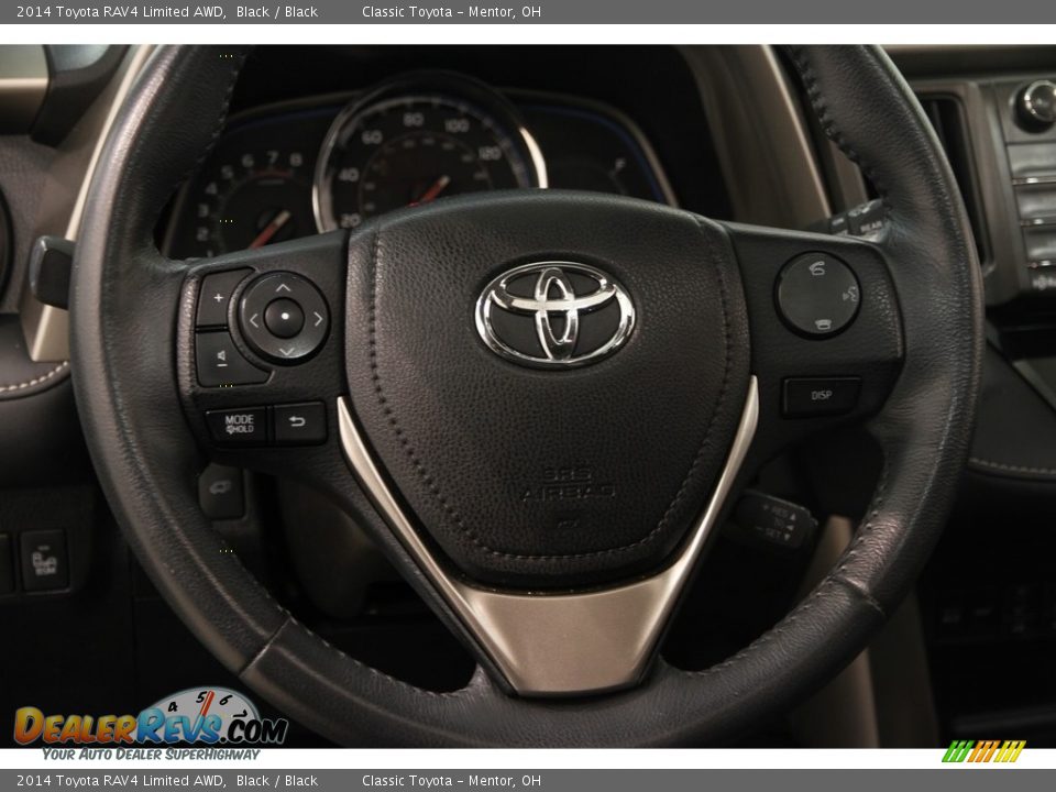 2014 Toyota RAV4 Limited AWD Black / Black Photo #6