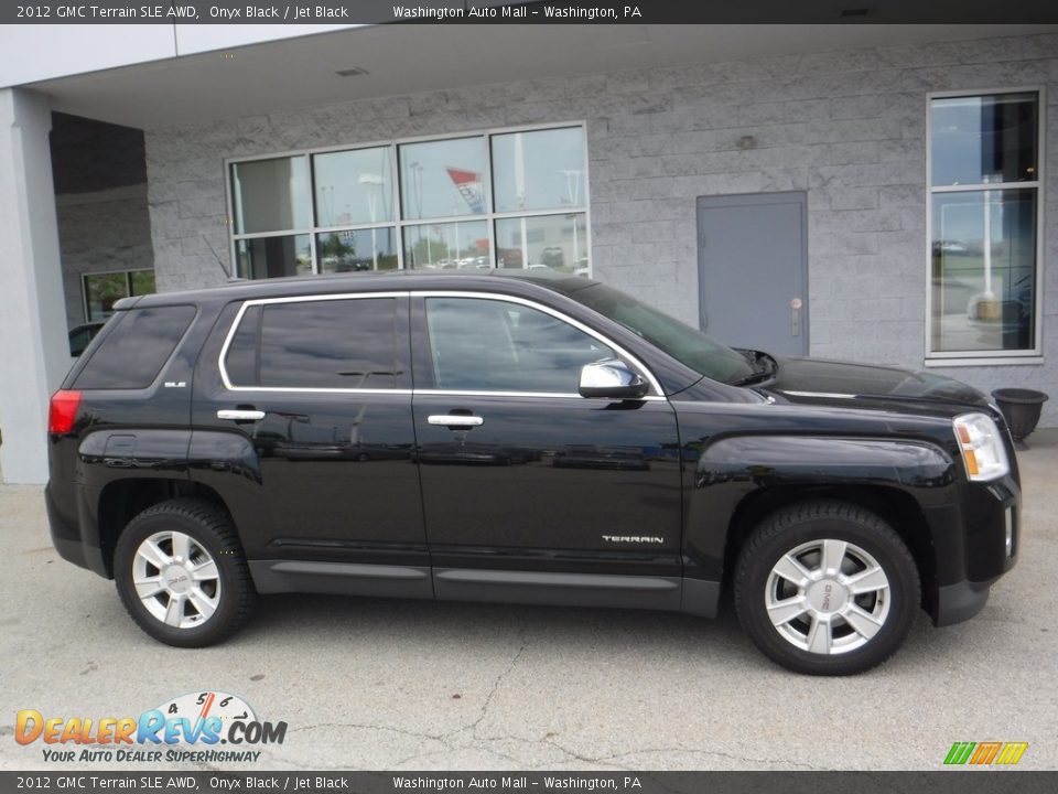 2012 GMC Terrain SLE AWD Onyx Black / Jet Black Photo #2