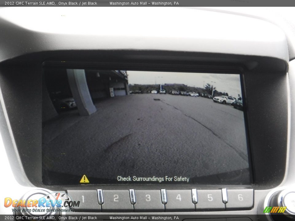 2012 GMC Terrain SLE AWD Onyx Black / Jet Black Photo #13