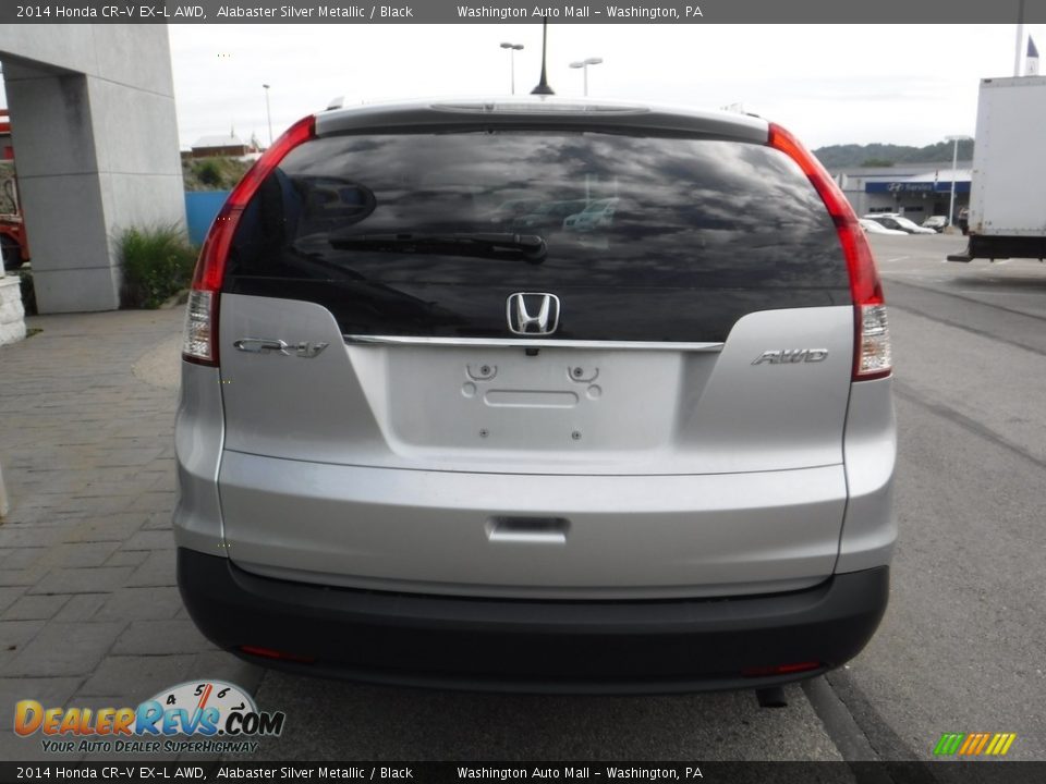 2014 Honda CR-V EX-L AWD Alabaster Silver Metallic / Black Photo #5