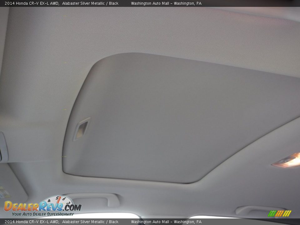 2014 Honda CR-V EX-L AWD Alabaster Silver Metallic / Black Photo #8