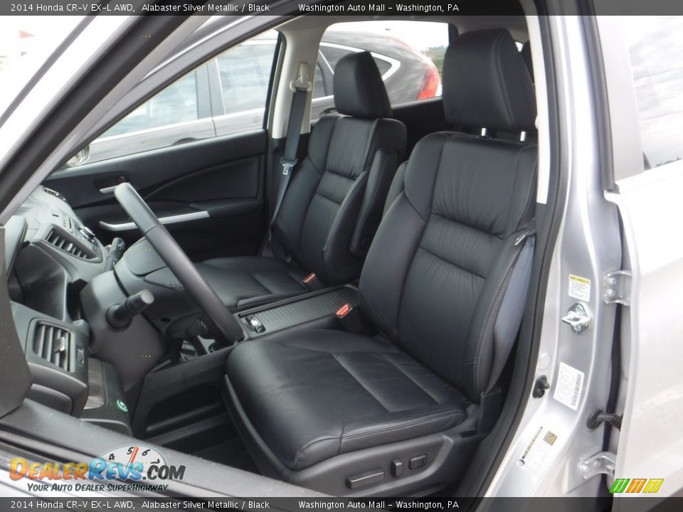 2014 Honda CR-V EX-L AWD Alabaster Silver Metallic / Black Photo #10