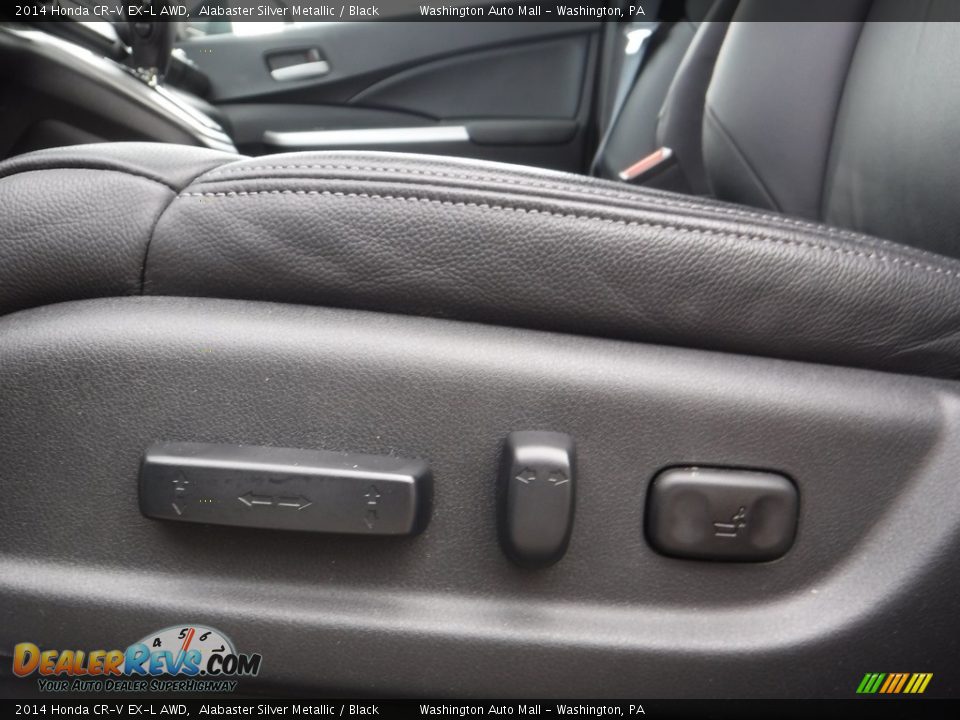 2014 Honda CR-V EX-L AWD Alabaster Silver Metallic / Black Photo #11
