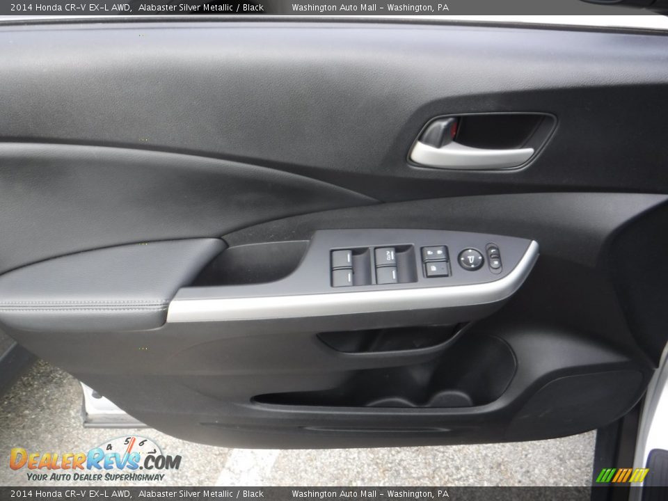 2014 Honda CR-V EX-L AWD Alabaster Silver Metallic / Black Photo #12