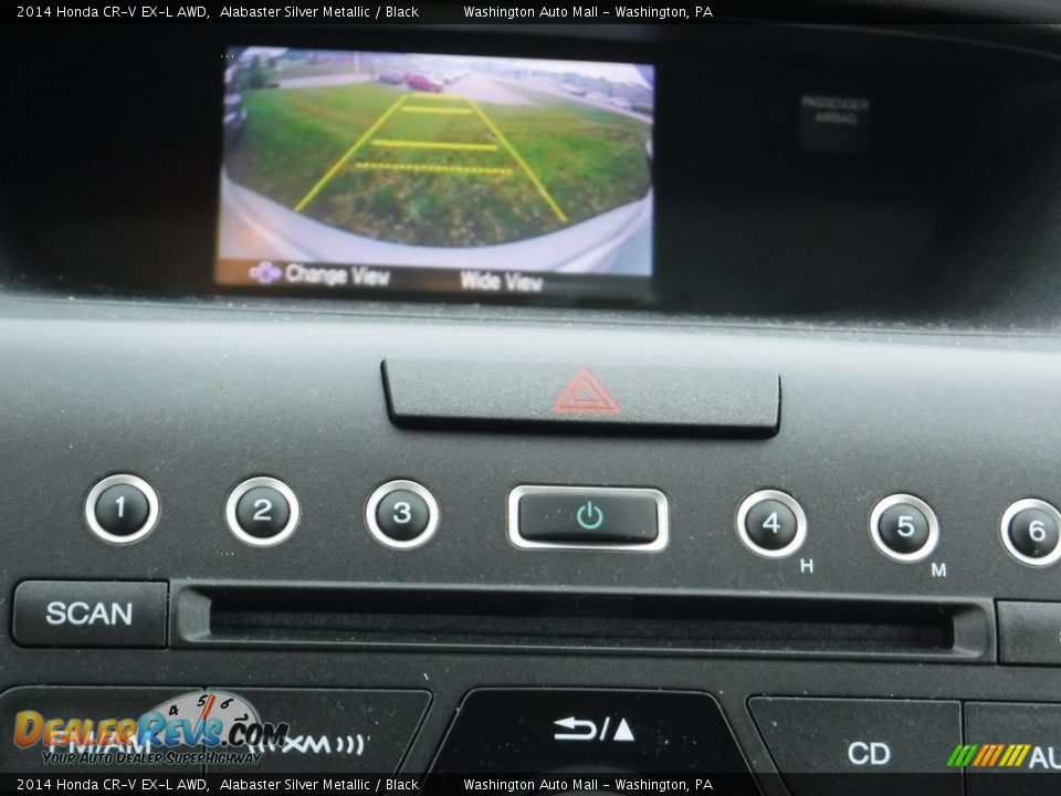 2014 Honda CR-V EX-L AWD Alabaster Silver Metallic / Black Photo #14