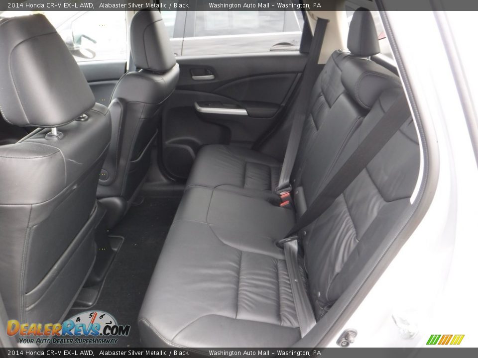 2014 Honda CR-V EX-L AWD Alabaster Silver Metallic / Black Photo #16