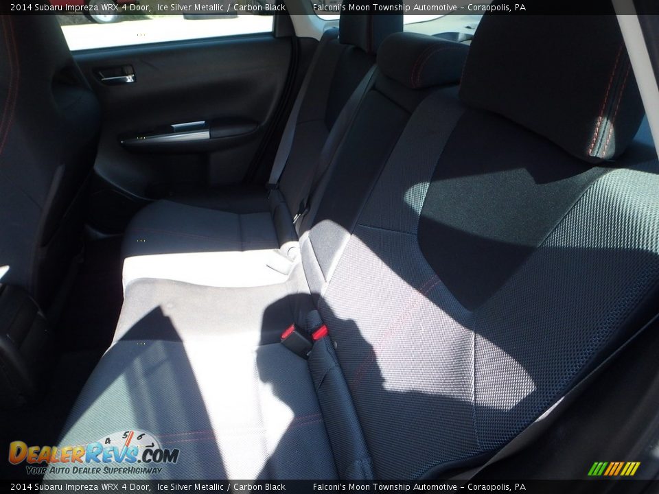 2014 Subaru Impreza WRX 4 Door Ice Silver Metallic / Carbon Black Photo #16
