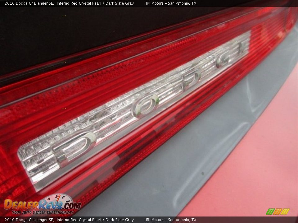 2010 Dodge Challenger SE Inferno Red Crystal Pearl / Dark Slate Gray Photo #5