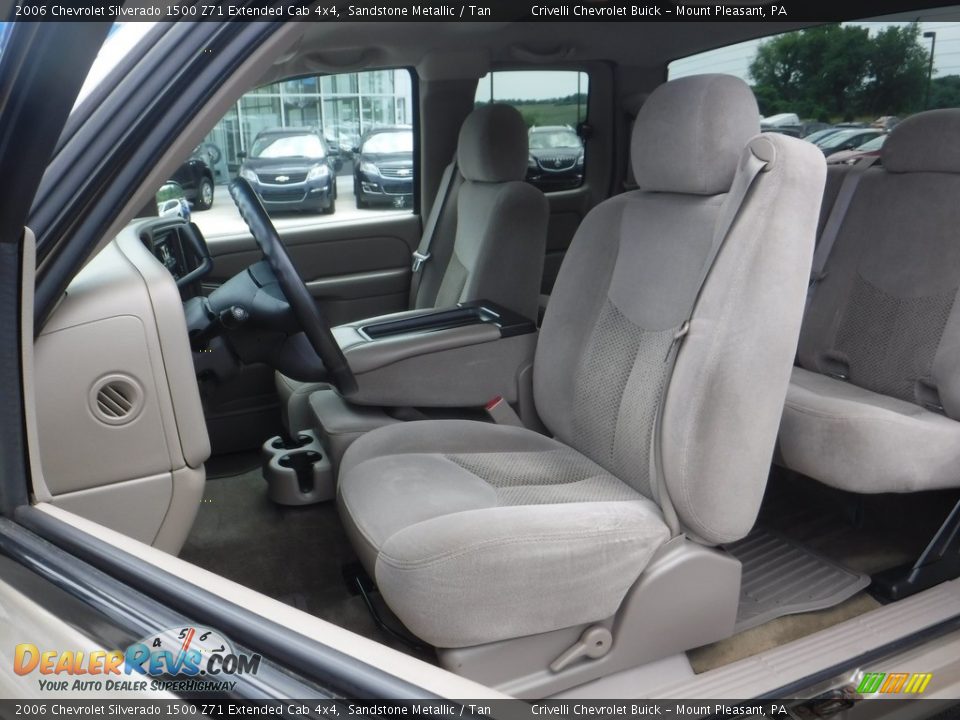 2006 Chevrolet Silverado 1500 Z71 Extended Cab 4x4 Sandstone Metallic / Tan Photo #19
