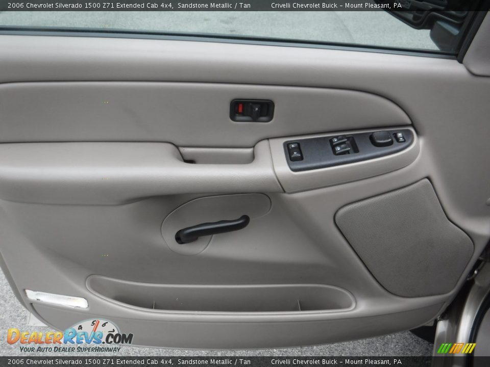 2006 Chevrolet Silverado 1500 Z71 Extended Cab 4x4 Sandstone Metallic / Tan Photo #21