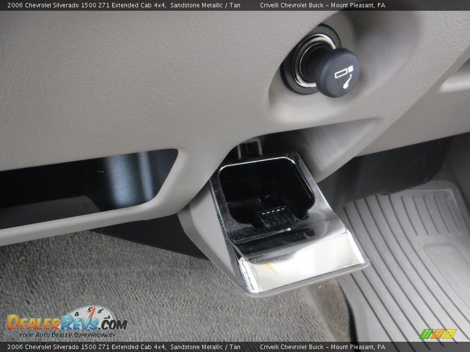 2006 Chevrolet Silverado 1500 Z71 Extended Cab 4x4 Sandstone Metallic / Tan Photo #26