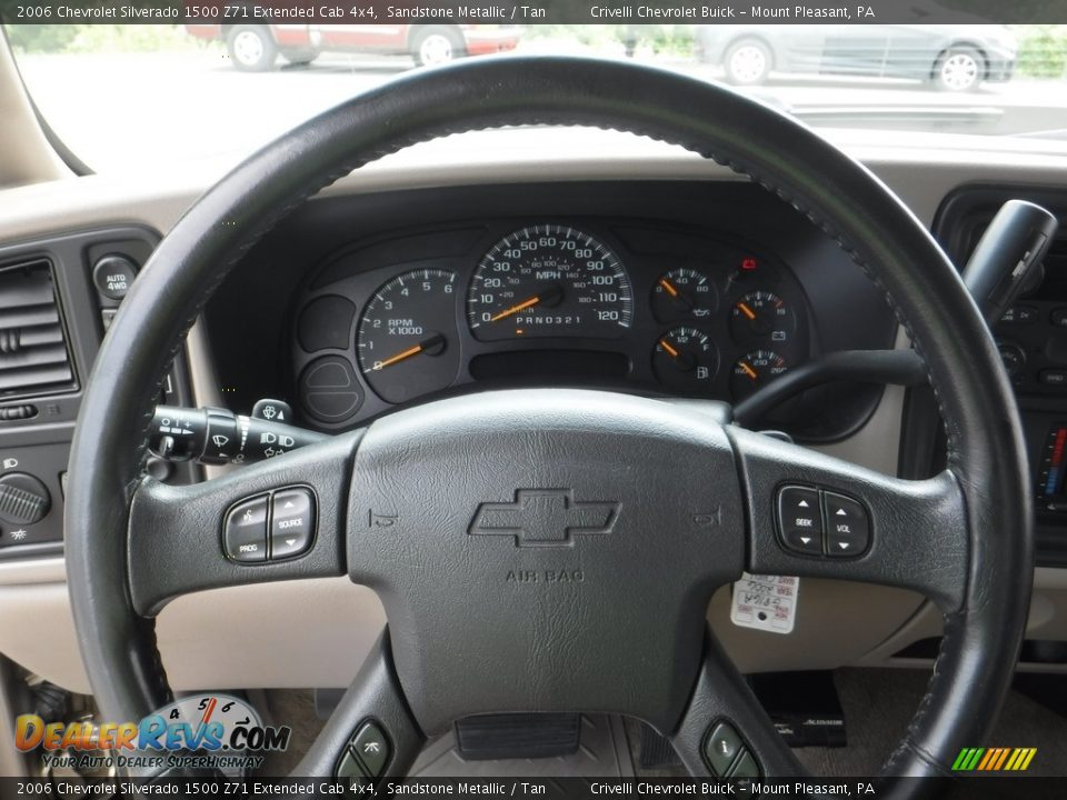 2006 Chevrolet Silverado 1500 Z71 Extended Cab 4x4 Sandstone Metallic / Tan Photo #28