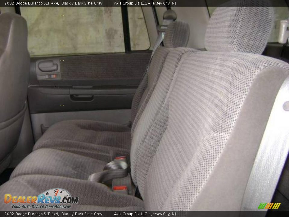 2002 Dodge Durango SLT 4x4 Black / Dark Slate Gray Photo #12